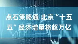 点石策略通 北京“十五五”经济增量将超万亿