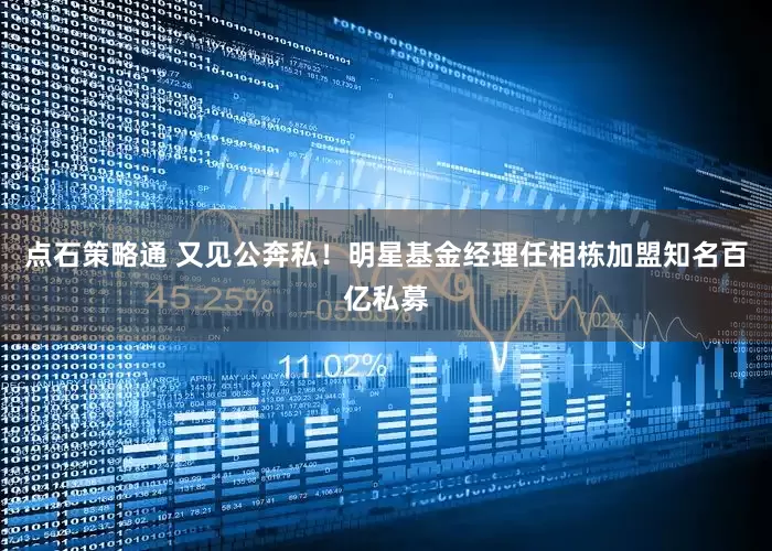 点石策略通 又见公奔私！明星基金经理任相栋加盟知名百亿私募